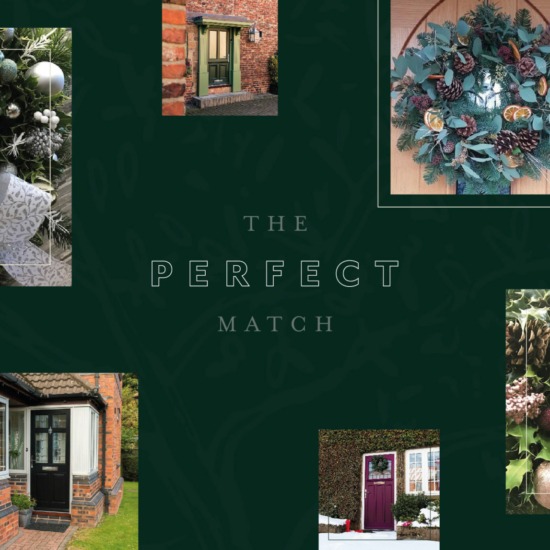A perfect match. Picking a wreath that compliments your choice of door. Product Image