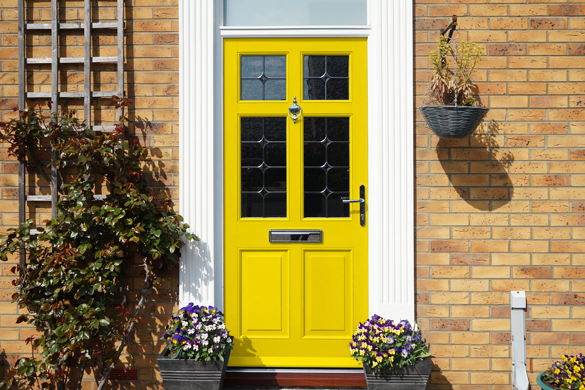 The colour experts Choosing an entrance door colour that shows off your personality